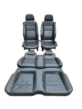 OPEL Astra H Twintop Cabrio Sitz Komplettset Leder Schwarz manuell verstellbar