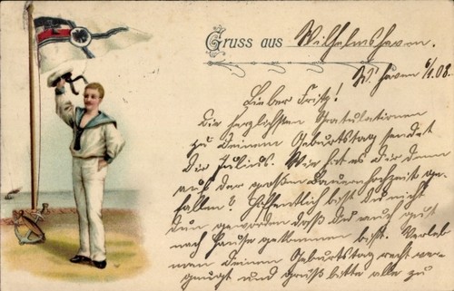 Deutscher marinesoldat - ak,