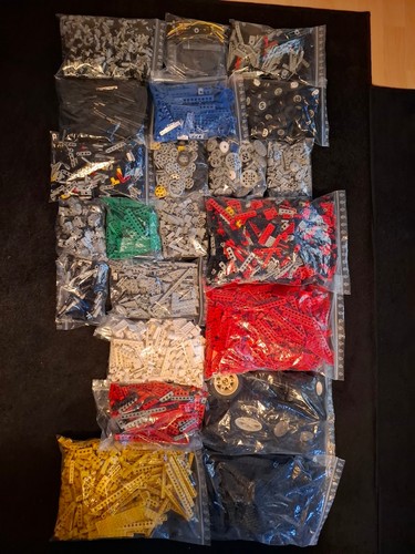 Lego technic 90er - 7,2, kg
