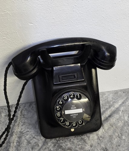 Altes wählscheibentelefon w49 - altes,