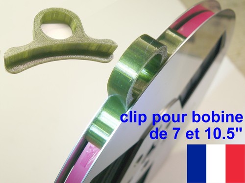 Bandhalter clip spulen - clip, 7"