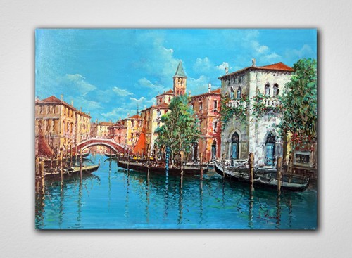 Original ölgemälde venedig - original,