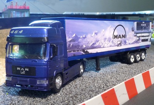 Lkw man mit - lkw, anhänger