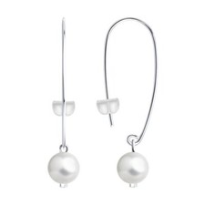 Ohrringe mit Perle von Swarovski 925 Sterlingsilber Neu Eliteschmuck