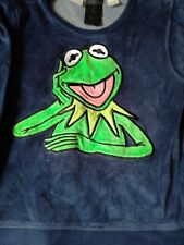 Pullover  Warm dunkelblau  Kermit der Frosch Gr. 122/128. Top. Junge o Mädchen.