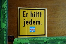 Alter Aufkleber Automobil