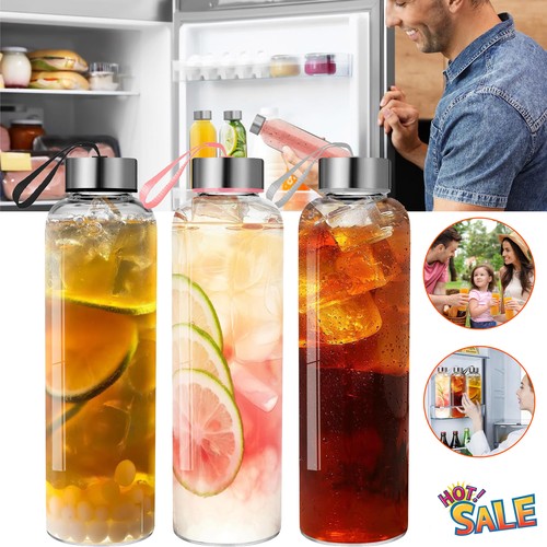 Glas wasserflasche - glas,