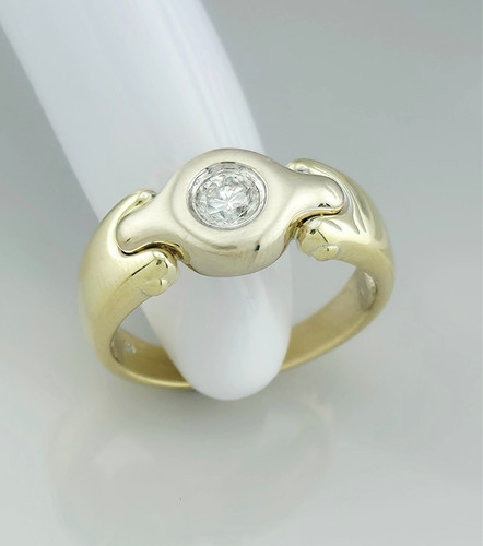 Ring gold 585 k - 585, *