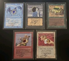 Magic MTG 1/1 Mox Set