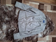 Cecil Lederimitatjacke Grau