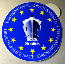 Werbe-Aufkleber Sealink