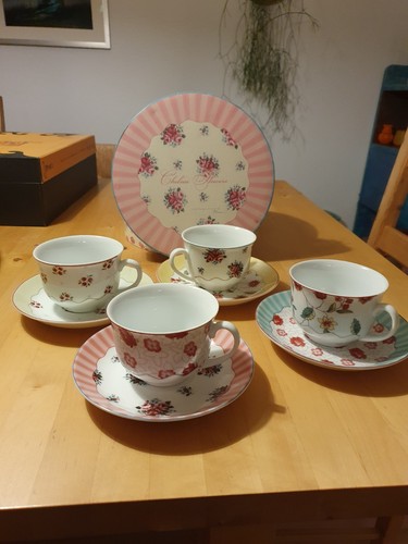 Vintage tassen bunt - vintage,
