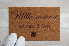 Kokos Fußmatte personalisiert