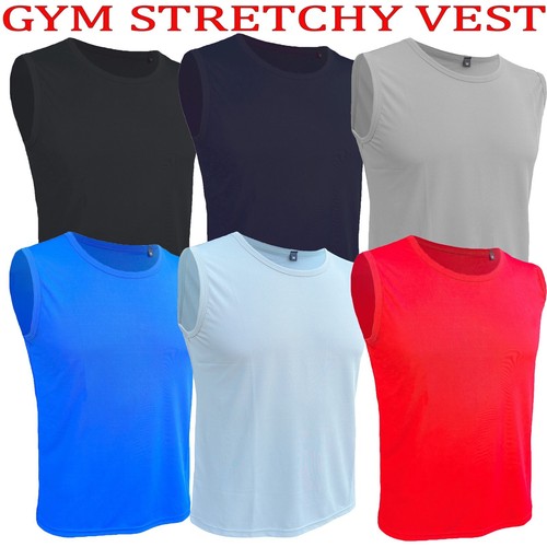 Herren gym weste - training, tank