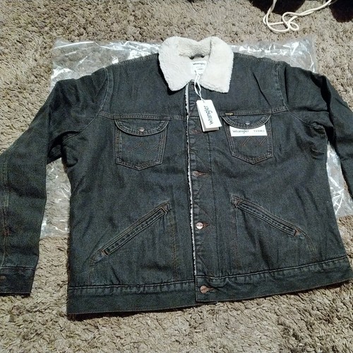 Wrangler jeansjacke sherpa - sherpa, gr