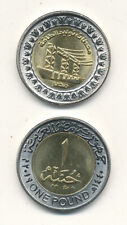 Egypt / Ägypten - 50 Piastres + 1 Pound 2019 UNC - Gedenkausgabe, Power Stations
