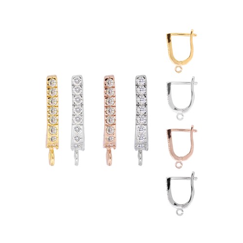 Sterling silber ohrhaken - sterling,