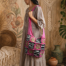 Vintage 1980s Boho Patchwork