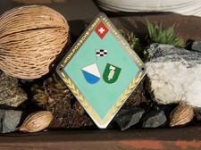 OLDTIMER AUTOMOBILE CAR CLUB BADGE # PORSCHE TURNAMENT ST. GALLEN SCHWEIZ 60