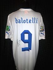ORIGINAL SIGNIERTES TRIKOT VON "MARIO BALOTELLI" ITALIEN CONFED CUP 2013 BRAZIL