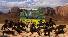 Atlantic Nexus Far West Story Cowboys Western 1:72 Figuren Farm Rind Nexus