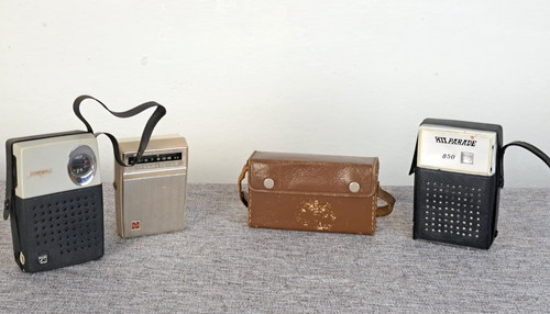 Pocket radios stück 1960 - 4,