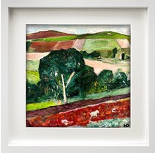 ORIGINAL ÖLGEMÄLDE NEU 43cm X 43cm Obst STILLLEBEN SKIZZE KUNST vom Künstler