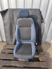 Opel Corsa D 3 Türer Beifahrersitz Vorne Rechts Klappbar Blau Schwarz Stoff