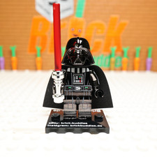 Custom Minifigur aus LEGO® Teilen: Der Auserwählte (schwarz verchromt)