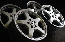 Felgen Mercedes C W203 AMG 7,5 8,5 x 17 A2034001202 A2034001302 CLK SLK 2-teilig
