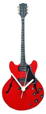 Gibson 335 Guitar Clock -