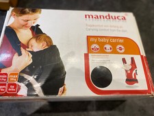 Manduca babytrage schwarz rot - babytrage, schwarz-rot
