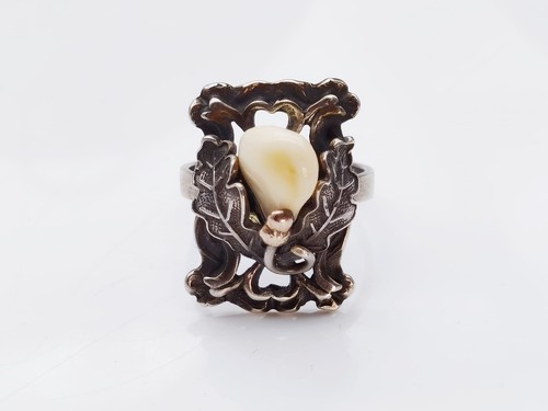 Antiker jagdschmuck ring aus - jagdschmuck-ring,