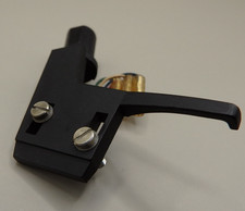 Headshell für Tonabnehmer ADC-Anschluss "5-polig" Kabel + Schrauben - schwarz