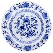 Kuchenteller Winterling Kirchenlamitz Scharffeuer Echt Kobalt - Zwiebelmuster