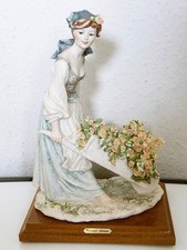 Porzellan Figur Capodimonte Florence Giuseppe Armani DIE SCHÖNE GÄRTNERIN, 1981