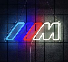 BMW M Logo LED Wand Dekoration