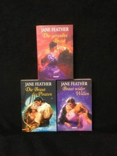 SAMMLUNG PAKET - 3 x JANE FEATHER Braut wider Willen Geraubte Braut des Piraten