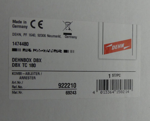Dehn kombi ableiter 922210 - kombi-ableiter,