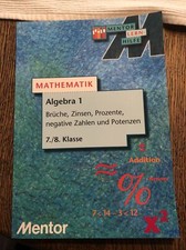 Mathe Algebra Buch 7./8