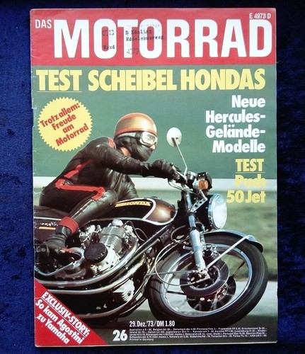 Motorrad 1973 test - motorrad,