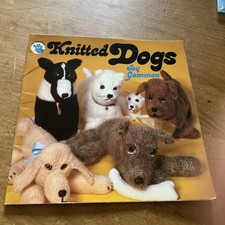 Vintage gestrickte Hunde von