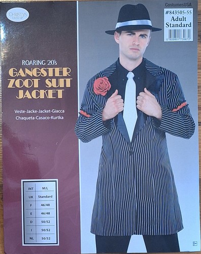 Herren karneval gangster zoot - herren,