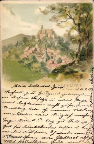 Litho königstein taunus - im,