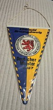 Eintracht Braunschweig BTSV Wimpel Fussball Deutscher Meister 1967