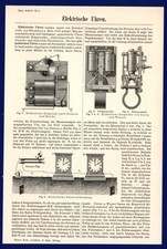 Elektrische uhren artikel v - elektrische,