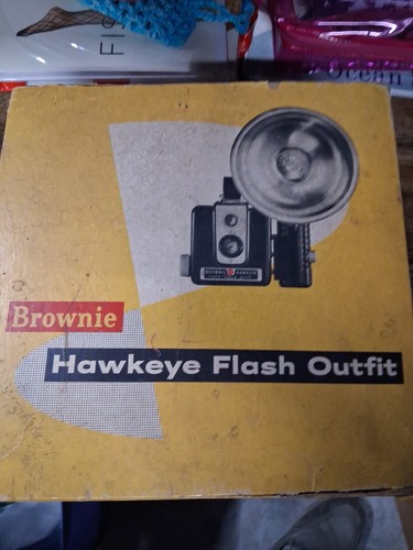Vintage kodak brownie hawkeye - kodak,