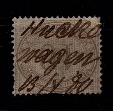 Norddeutscher Bund 25 gestempelt geprüft Flemming BPP #OA465