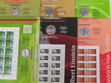 Deutschland 10 Euro Numisblätter Numisblatt ab 2002 bis 6 / 2015, freie AUSWAHL