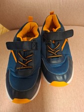 Victory - tolle, bequeme Sneaker - Gr. 36 - blau / orange